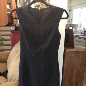 Navy Blue V Neck The Limited Collection Dress